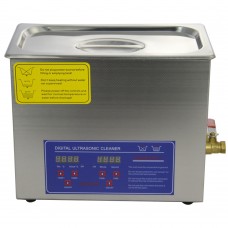 PS-30A Stainless Steel 110V 220V 6L Industry Heated Ultrasonic Cleaner Heater Timer Cleaner with Basket