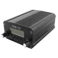 CZH-7C DC9V-15V 7W Stereo LCD Broadcast Radio Station FM Transmitter Wireless Audio System