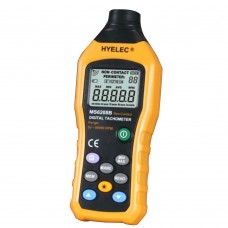 HYELEC MS6208B LCD Non-Contact Digital Tachometer 50-19999RPM Speed Meter Tester