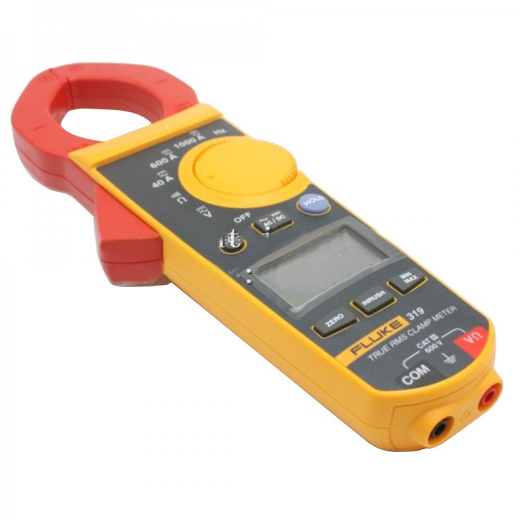 FLUKE F319 Digital Clamp Meter Multimeter Tester 600A 36MM AC DC ...