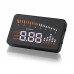 X5 3" Universal Auto Car HUD Head Up Display X3 Overspeed Warning Windshield Project Alarm System OBD2 II Interface