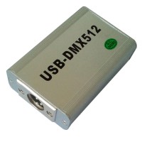 USB-DMX512 Stage LED Light Console Computer Light Controller+3D Simulation