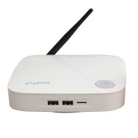 PiPO X6s Mini PC TV BOX Intel Cherry Trail-Z8300 Windows 10 4GB DDR3 64GB Bluetooth 4.0 HDMI TF LAN Media Player-White