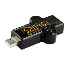 JUWEI AnJie USB Security Monitor Voltage Current Detection Meter Table Capacity Tester with Alarm Function