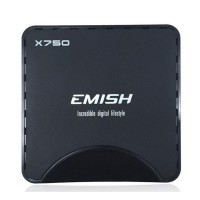 EMISH X750 Amlogic S905 64Bit Quad Core Android 5.1 Smart TV Box Bluetooth 4.0 1G+8G 1920x1080 Media Player