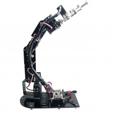 6 DOF Mechanical Robot Arm 3D Rotating Mechanical Arm Robit Kit & 32 CH Controller & MG996R Servo