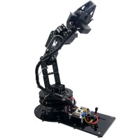 6 DOF Arduino Control Kit Arm Clamp Claw Machinery Mechanical Robot Structure Full Set Mechanical Arm