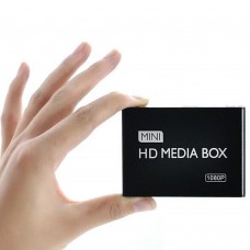 MP013-B MINI HD MEDIA BOX F10 1080P HD TV Multimedia Player Box Support MKV RM-SD USB SDHC MMC HDD-HDMI