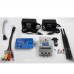 1.3G 5W Wireless Audio Video AV Transmitter Receiver System Transceiver Telemetry Set