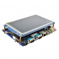  I.MX6 Development Board V2.5 Quad ARM Cortex-A9 I.MX6Q Core Board DIMM200 1GB DDR3 4GB EMMC FLASH + 7 inch LCD