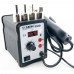 Saike 858D 700W Desoldering Heat Gun SWD Rework Station Hot Air Gun Soldering Station  