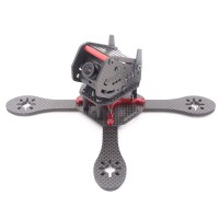 GEP-ZX4 170mm 4-Axis 3K Carbon Fiber Quadcopter  Frame with Camera Bracket for FPV  