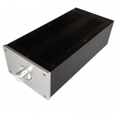 Audio Amplifier Chassis Shell Case Enclosure Box Aluminum 310x148x92mm WA46