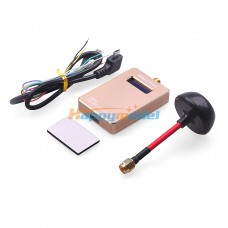 FPV 5.8G 40CH Reciever Video Wireless Rx with Antenna for Photography Multicopter VMR40