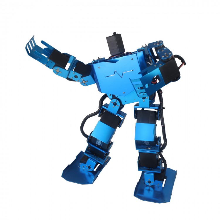 Blue 17DOF Robo-Soul H3.0 Biped Robotics Two-Legged Human Robot ...