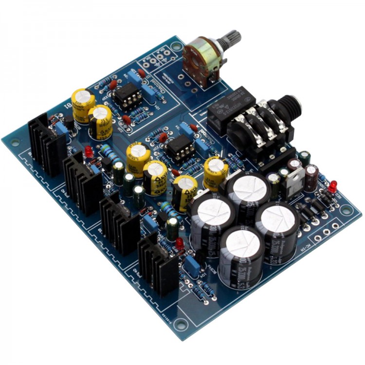 Headphone Amplifier Board HiFi AMP BD139 BD140 NE5532 for Audio DIY E3 ...