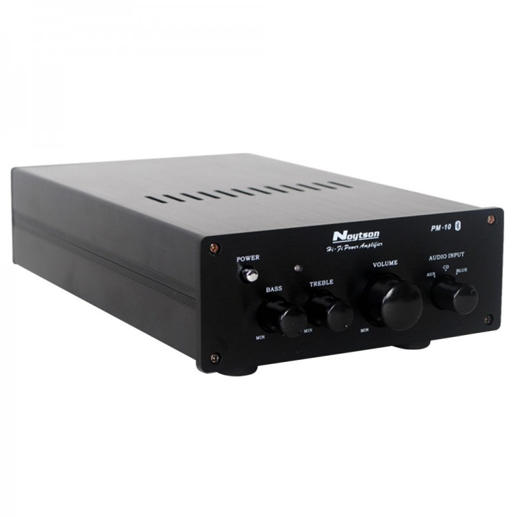 HIFI Bluetooth Power Amplifier 2.1 Dual Channel Audio AMP Noytson PM10 ...