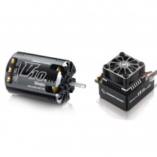 Hobbywing Xerun V10 G2 7.5T Sensored Brushless Motor 4550KV + XR10 PRO ESC for 1:10 Car Crawler  