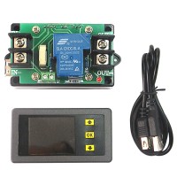 Digital LED Multimeter Monitor Voltage Current Capacity Power Meter Ammeter Voltmeter VAC1030A