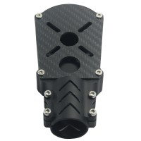 UAV 25mm Motor Mount Holder Base Motor Seat for Hexacopter  Octopter Multicopter Aircraft Accessories-Black