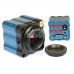 200X HD Industrial Microscope CCD Camera Remote Control C Mount VGA Interface