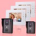 WD01H23 7" LCD HD Visual Doorbell Video Door Phone Wired Intercom 2 to 3 Home Security