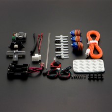 DFRobot DIY Insectbot Mini Robot Development Kit Hexapod Beetle Compatible w/ Bluetooth 4.0 Arduino