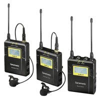 Saramonic RX10+TX10x2 96-Channel UHF Wireless Lavalier Microphone System for DSLR UWMIC10