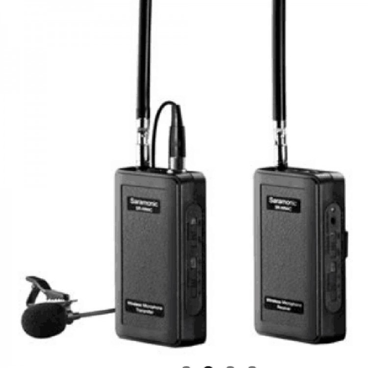 Saramonic SR-WM4C VHF Wireless Lavalier Microphone System for DSLR ...