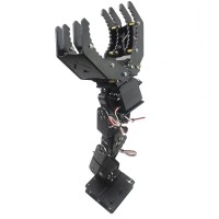 6DOF Robot Mechanical Arm Hand Clamp Claw Manipulator Frame for Arduino DIY