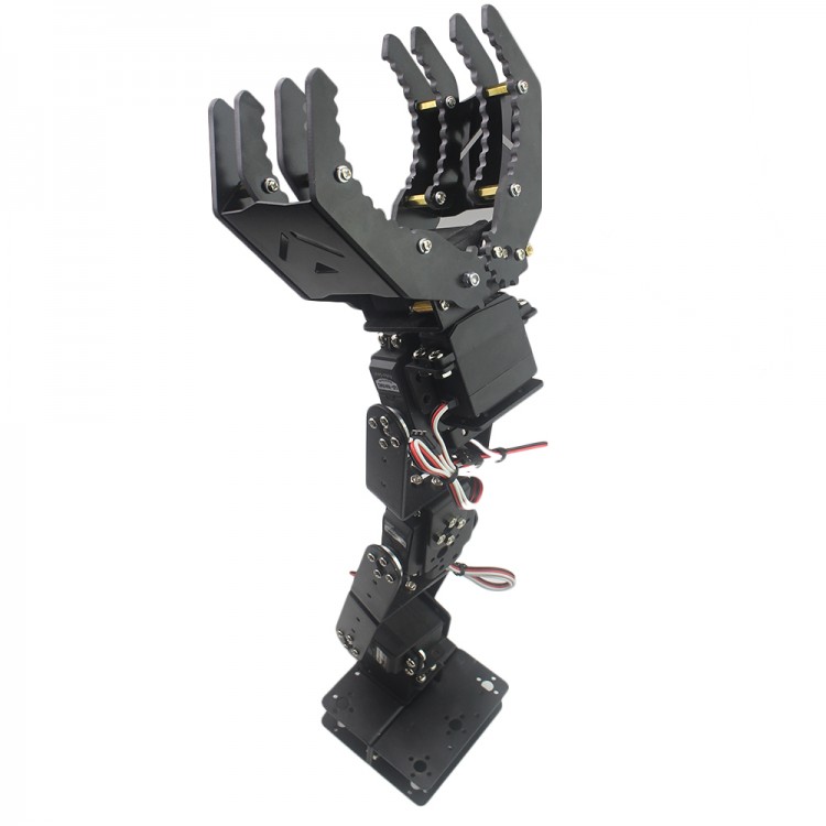 6DOF Robot Mechanical Arm Hand Clamp Claw Manipulator w/ LD-1501MG ...