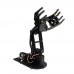 4DOF Robot Mechanical Arm Hand Clamp Claw Manipulator w/ Servo Horn MG996R Servo for DIY