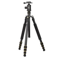 T-2504C Tripod Holder + Gimbal Multidirection Central Axis for DSLR Camera Photography  