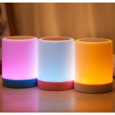 JOYFLY Smart Bluetooth Colorful LED Lamp Audio Speaker Stereo Sound Box Light Support TF Card