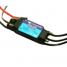 FVT 60A Waterproof Brushless Sensorless ESC Electronic Speed Controller for RC Boat