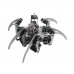 Assembled 18DOF Aluminium Hexapod Spider Six Legs Robot Kit with LD-1501 Servos & Controller -Silver