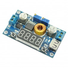 DC DC Step Down Buck Module 12V to 5V Power Supply USB Port Voltage Current Power Meter