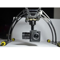 3 Axis Gimbal + Camera Combo 10x HD Optical Zoom Cam for Aerial Video Shooting Photography
