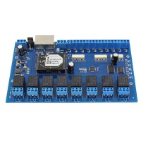 USR-IO88 Wifi Ethernet Controller Network Relay 8CH Input 8CH Output Remote Controller Board