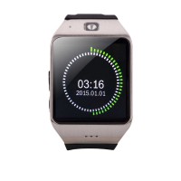 UHAPPY UW1 Smart Watch 1.55" Bluetooth Capacitive Touch Screen Watch Phone Fitness Pedometer NFC Gray