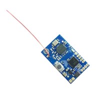 FUTABA SFHSS 8CH 2.4Ghz RC Micro Receiver with PPM Output 8CH PPM Built in Brushed ESC for FPV Quadcopter Drone