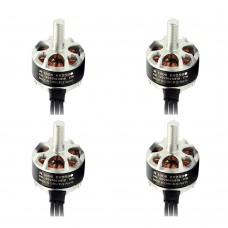 Sunnysky R1406 Brushless Motor 3300KV CW CCW for FPV Racing Quadcopter FPV Drone 2Pair Silver