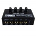 1 In 4 Out Audio Sound Signal Amplifier HiFi 4 Channel Loudspeaker Stereo Headphone AMP Linep A908