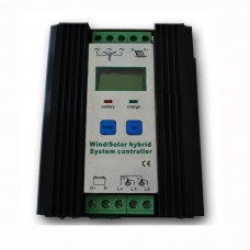 Wind Solar Hybrid System Controller 300W PV & 600W Wind Generator LCD for Street Lamp