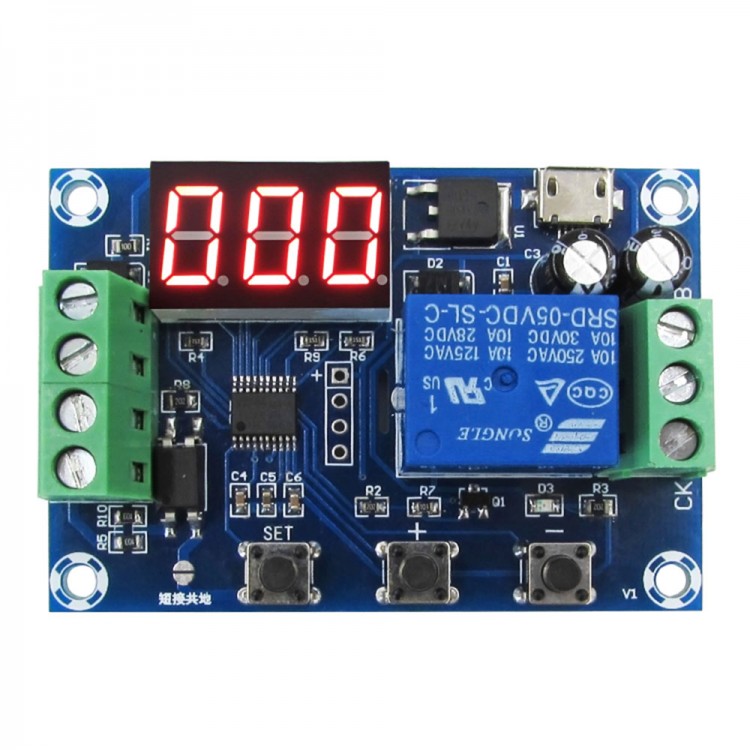 Digital Contorl Delay Output Module 5 Trigger Modes DC6V to 30V for DIY ...