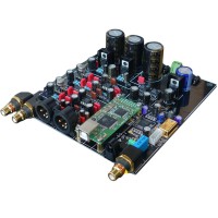 HiFi ES9018 TCXO 0.1PPM 4 Layer DAC Decoder w/ 3 RCA Assembled Board Audio Decoding