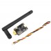 5.8G 25mW 600mW Video Audio FPV Transmitter Adjustable Power 5V BEC Output Side Pin Upgraded TS5828