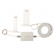 Sunhans Signal Booster Dual Band 3G Signal Repeater 900MHz 2100MHz Mobile Phone Amplifier SH-G900W2100-D2