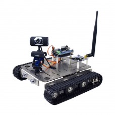 WIFI Smart Video Robot Car DIY Kit with Camera Wireless Android IOS Control for 51duino Arduino