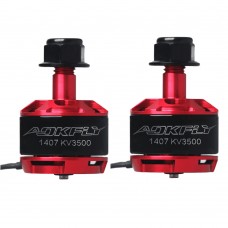 AOKFLY 1407 Brushless Motor 3500KV for FPV Racing Drone Multirotor Quadcopter 1Pair